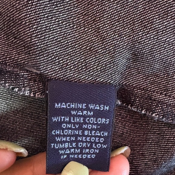 Westbound Black Jean Jacket Rhinestone Embellished - Picture 4 of 5